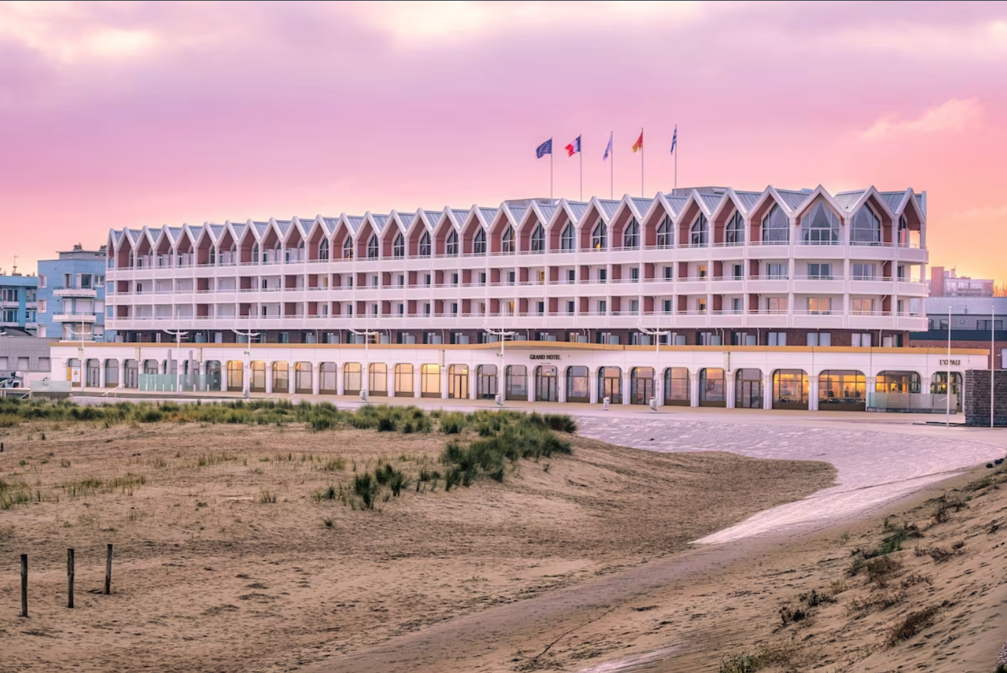Radisson Blu Grand Hotel et Spa Malo-les-Bains, rideaux et voilages de conception Alba